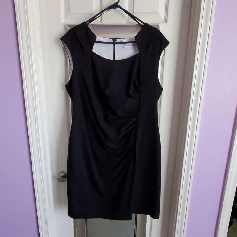 Calvin Klein black cocktail dress size 16w